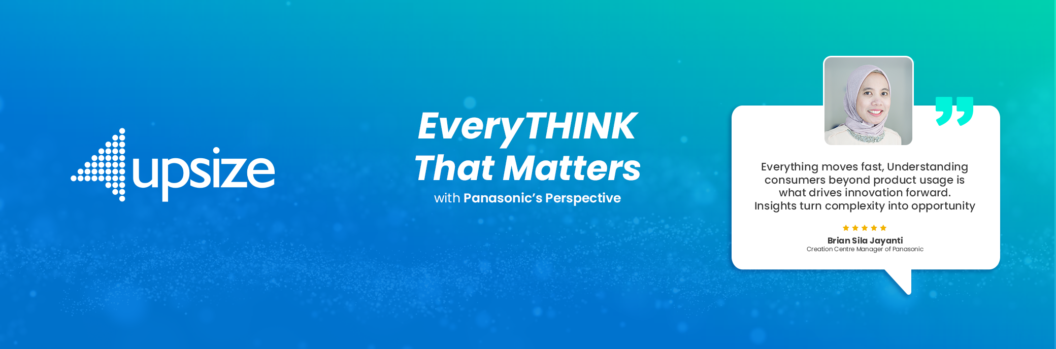 Client Perspectives and Stories: Panasonic